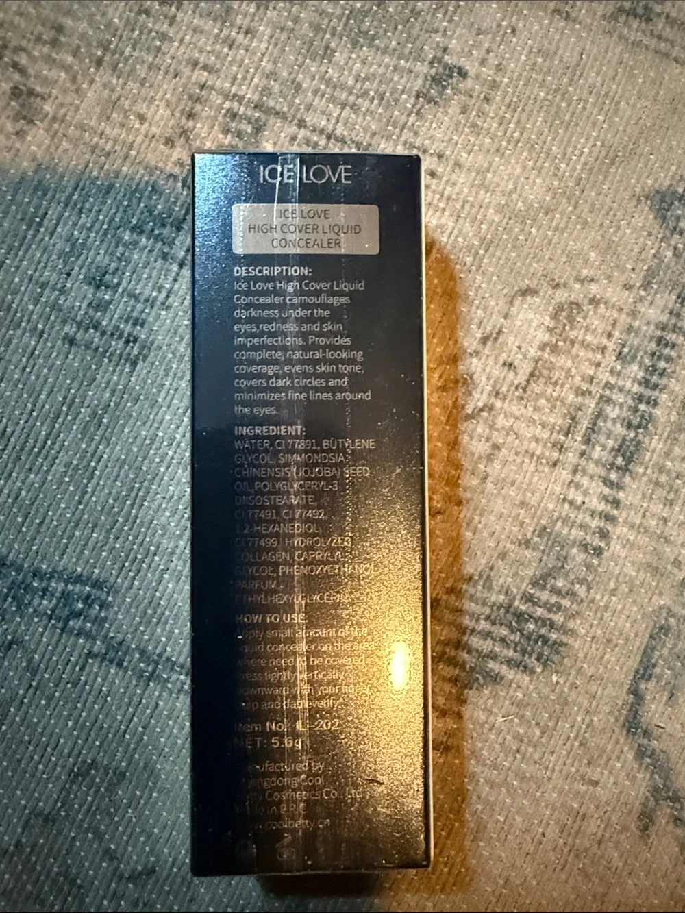 Luxe High Cover Liquid Concealer - Beige